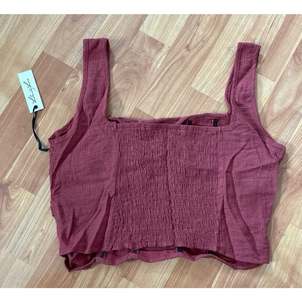 Liberty Love Corset Crop TopTop‎
